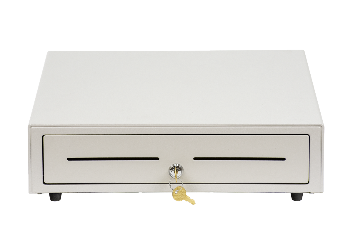 Денежный ящик АТОЛ CD-410-W белый, 410*415*100, 24V, для Штрих-ФР в Хабаровске
