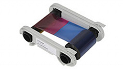 Полноцветная лента  (YMCKOK) для двусторонней печати на 200 оттисков с чистящим роликом в Хабаровске